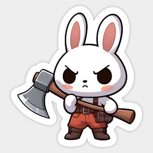 Tactical Bunny Sticker